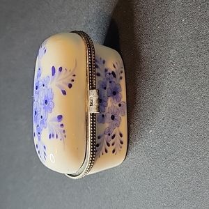 Blue and White Trinket Box